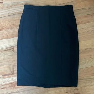 Ann Taylor Pencil Skirt in Black Size 00P
